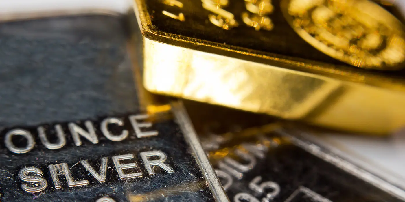 Gold, silver and platinum bars